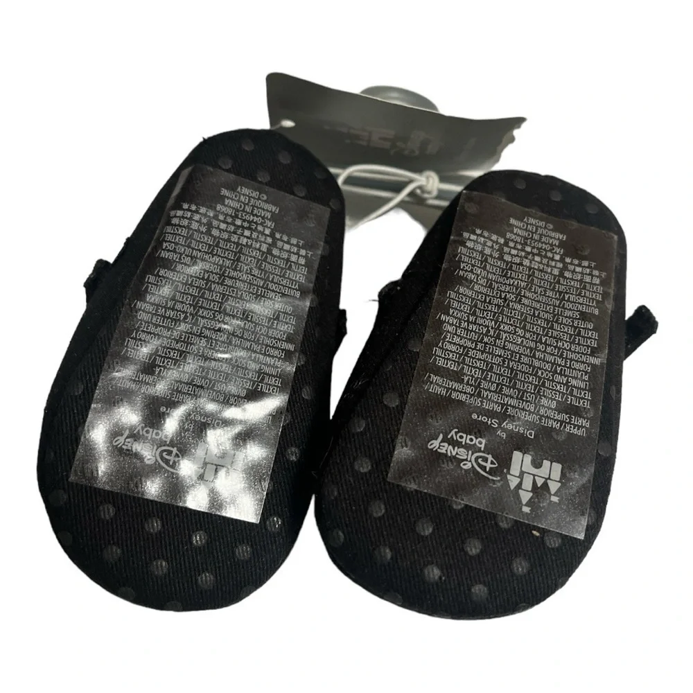 Disney Baby Mickey Mouse Bow Shoes 0-6 Months